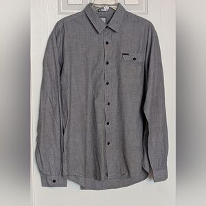 Billabong Men's (Size Large) Lightweight Neutral Button-Down Shirt